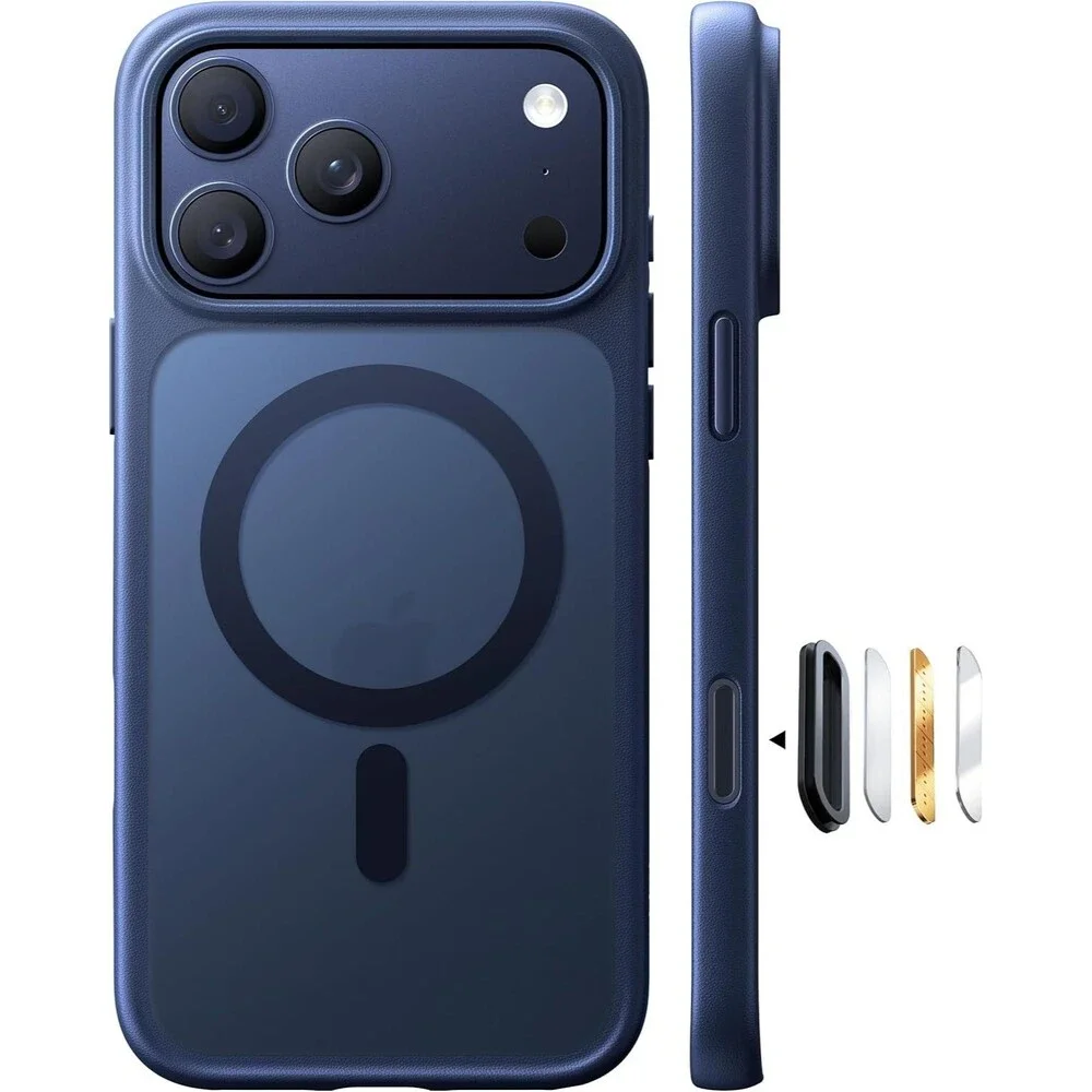 TORRAS Magnetic Shockproof for iPhone 17 Pro Case, Camera Control, Clear